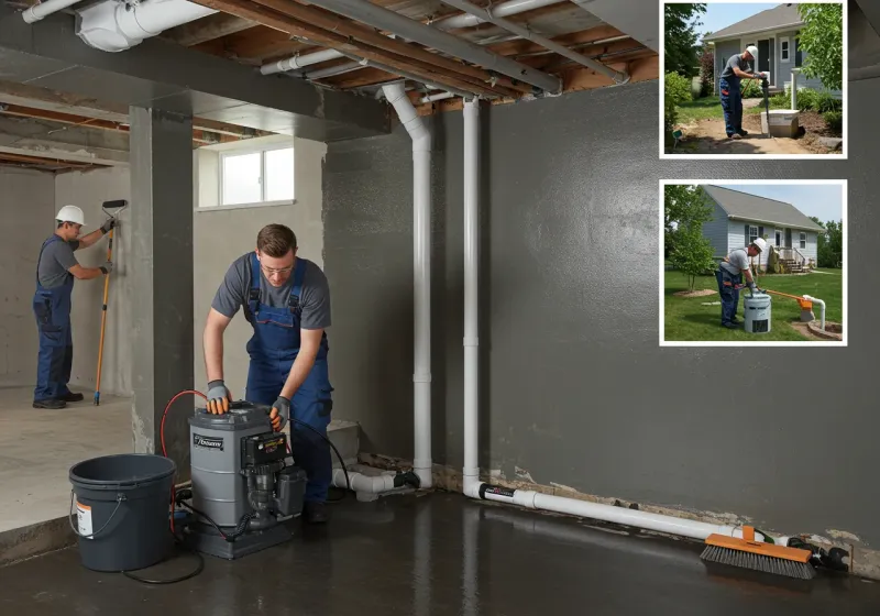 Basement Waterproofing and Flood Prevention process in Vevay, IN